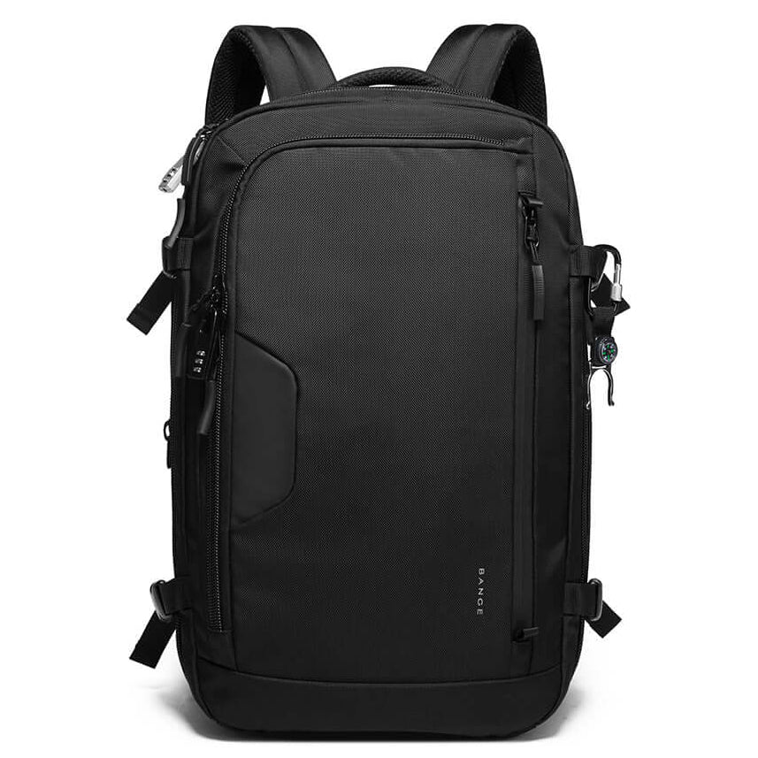 Mochila The Journeypack de Bange Perú para viajes, color negro