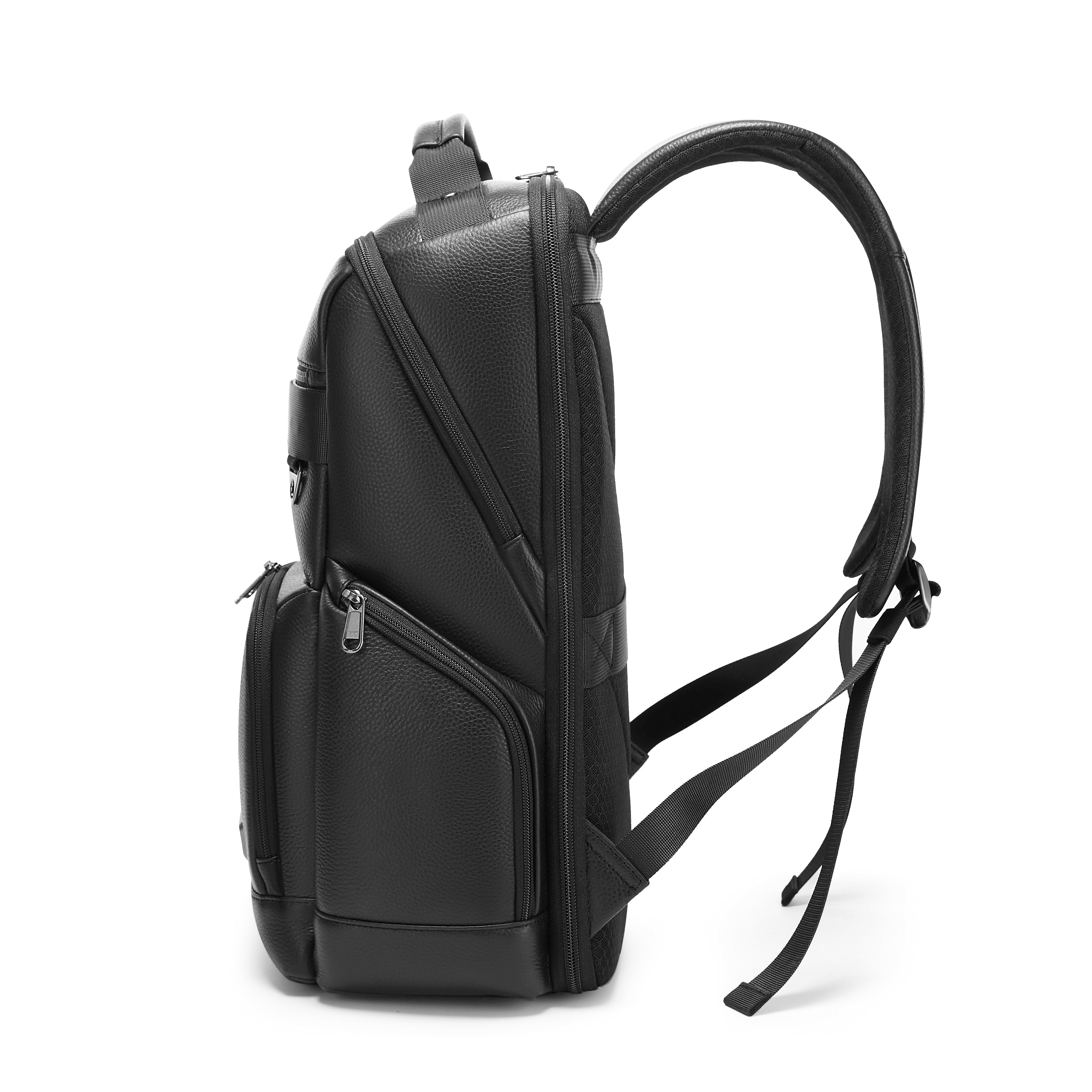 Mochila The Leatherpack de Bange Perú para oficina y trabajo, ideal para ejecutivos y profesionales