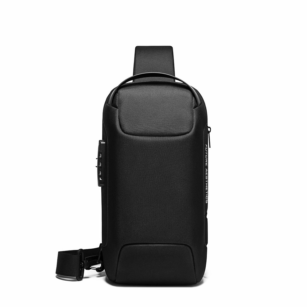 Pechera The Safebag de Bange Perú para viajes, color negro